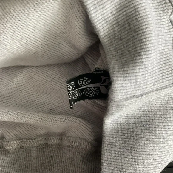 Sp5der hoodie heather grey brand new size large